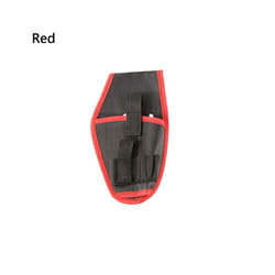 Screwdriver Rechargeable Waist Tool Bags Belt Multi-functional Tool Bags - red