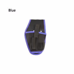 Screwdriver Rechargeable Waist Tool Bags Belt Multi-functional Tool Bags - blue