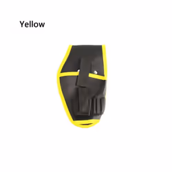 Screwdriver Rechargeable Waist Tool Bags Belt Multi-functional Tool Bags - yellow
