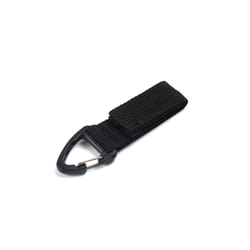 Outdoor Tactical Nylon Webbing Backpack Hanging Buckle Keychain Gadgets - Black