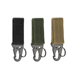 3 Pcs Tactical Carabiner Outdoor EDC Keychain Keys Holder Camping Backpack - EDC-1  3Mix