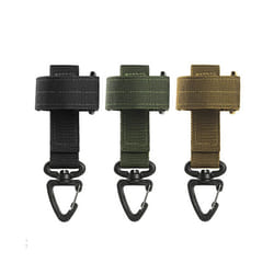 3 Pcs Tactical Carabiner Outdoor EDC Keychain Keys Holder Camping Backpack - EDC-3  3Mix