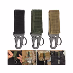 3 Pcs Tactical Carabiner Outdoor EDC Keychain Keys Holder Camping Backpack - EDC-3  3Mix