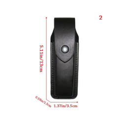 High Quality Knife Sheath Holster Pocket Hunt Flashlight Case Fold Knife - 2