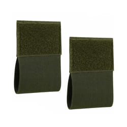 Tactical Elastic Tourniquet Holder EDC Pouch Plate Carrier Chest Rig Vest - 2pcs green