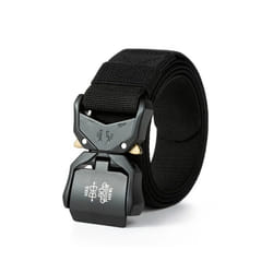 New Tactical Tool Bags Belt Buckle Quick Release Elastic Tool Bags Belt - 125cm, black