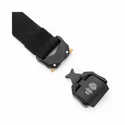New Tactical Tool Bags Belt Buckle Quick Release Elastic Tool Bags Belt - 125cm, black