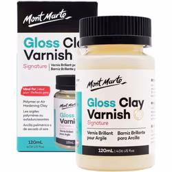 Clay Varnish â 120ml â Gloss Varnish for Polymer Clay and Air-dry Clay â Colourless Clay Glaze with Glossy Effect for P ...