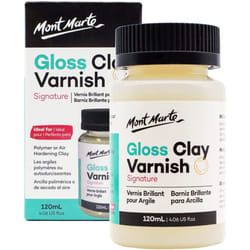 Clay Varnish â 120ml â Gloss Varnish for Polymer Clay and Air-dry Clay â Colourless Clay Glaze with Glossy Effect for Pottery