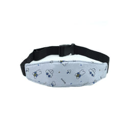Subject Head Child Car Car Adjustable Safety Seat Sleep Positioner Head - Grey rabbit