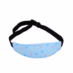 Subject Head Child Car Car Adjustable Safety Seat Sleep Positioner Head - Blue fish