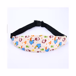 Colorful Subject Head Child Car Adjustable Safety Seat Sleep Positioner - Blue sheep