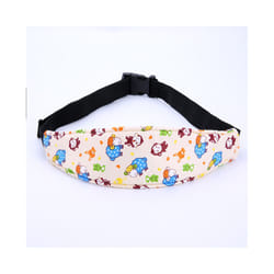 Colorful Subject Head Child Car Adjustable Safety Seat Sleep Positioner - Blue sheep