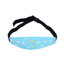 Colorful Subject Head Child Car Adjustable Safety Seat Sleep Positioner - Blue frog and duck
