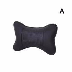 1PC Car Neck Pillows Car Headrest Cushion Support Seat Accessories Universal - black