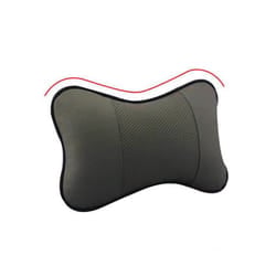 1PCS  Car Seat Head Rest Cushion HeadRest Memory Neck Support Pillow Black - Gray