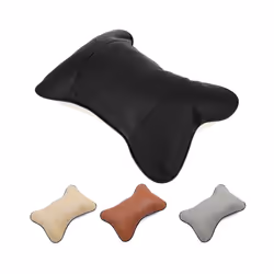 1PCS  Car Seat Head Rest Cushion HeadRest Memory Neck Support Pillow Black - Brown