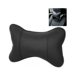 Car Seats Neck Pillow Breathable Auto Head Neck Rest Cushion Relax Neck - Black