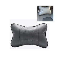 Car Seats Neck Pillow Breathable Auto Head Neck Rest Cushion Relax Neck - Gray