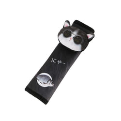 Cute Dog Cat Car Headrest Interesting Car Neck Pillow Safety Seat Belt - Seat Belt 1