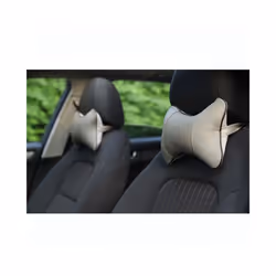 Car Seat Headrest Restraint Safety Head Neck Rest for honda civic mercedes - Beige