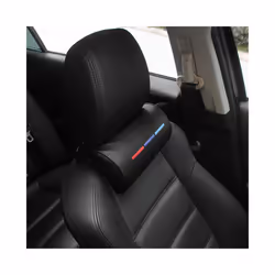 Car Seat Head Neck Pillow Protection PU Auto Headrest Support Rest Travelling - Headrest 1 Pcs