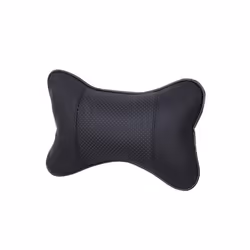 1PC Neck Pillow Bone Car Care Car Auto Seat Head Neck Rest Cushion Headrest - Black