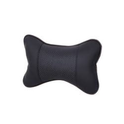1PC Neck Pillow Bone Car Care Car Auto Seat Head Neck Rest Cushion Headrest - Black