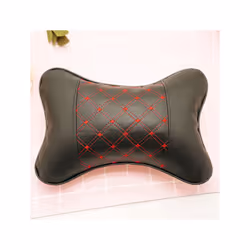 1PC Car Neck Pillows Car Headrest Cushion Support Seat Accessories Universal - bk-1