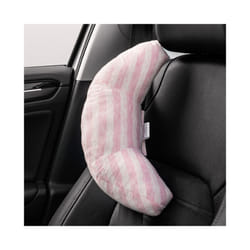 1pc Children Neck Headrest Cushion Car Seat Belts Pillow Kids Shoulder - A Pink
