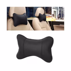 Car Seats Neck Pillow Breathable Auto Head Neck Rest Cushion Relax Neck - Gray
