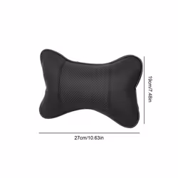 Car Seats Neck Pillow Breathable Auto Head Neck Rest Cushion Relax Neck - Beige