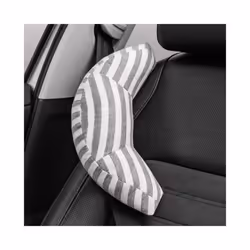 Car Headrest Pillow Sleeping Head Support Children Nap Shoulder Belt Pad - Gray