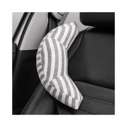 Car Headrest Pillow Sleeping Head Support Children Nap Shoulder Belt Pad - Gray