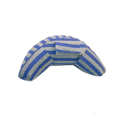 Car Headrest Pillow Sleeping Head Support Children Nap Shoulder Belt Pad - Blue