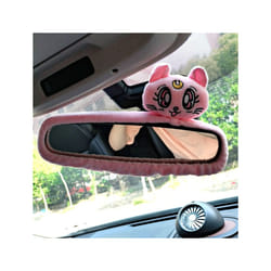 Cartoon Car Headrest Pillow Cute Car Luna Cat Head Plush Neck Pillow Car - 16