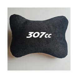 Car Pillow Car Seat Headrest Auto Logo Neck Pillow For Peugeot RIFTER - For 307CC