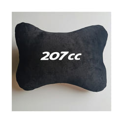 Car Pillow Car Seat Headrest Auto Logo Neck Pillow For Peugeot RIFTER - For 207CC