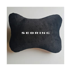 Car Pillow Car Seat Headrest Auto Logo Neck Pillow For Chrysler 200 300 - For SEBRING