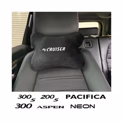 Car Pillow Car Seat Headrest Auto Logo Neck Pillow For Chrysler 200 300 - For 300