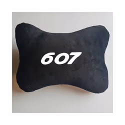 Car Pillow Car Seat Headrest Auto Logo Neck Pillow For Peugeot RIFTER - For 607