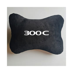Car Pillow Car Seat Headrest Auto Logo Neck Pillow For Chrysler 200 300 - For 300C