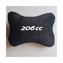 Car Pillow Car Seat Headrest Auto Logo Neck Pillow For Peugeot RIFTER - For 206CC