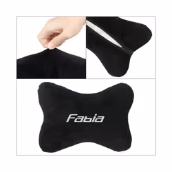 Car Seat Headrest Neck Pillows Accessories For Skoda Octavia Fabia Rapid - For Rapid