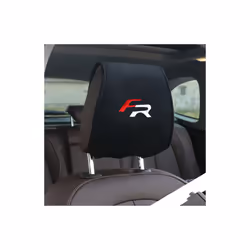 Car Embroidery Logo Seat Headrest Cover Fit For SEAT FR Car Headrest Protector - 1pcs
