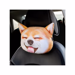 Cute Dog Cat Car Headrest Interesting Car Neck Pillow Safety Seat Belt - Neck Pillow 5