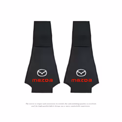 Car Headrest Cover Car Logo Pillow Protector Case For Mazda 3 Mazda 6 - 2 PCS Mazda