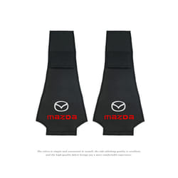 Car Headrest Cover Car Logo Pillow Protector Case For Mazda 3 Mazda 6 - 2 PCS Mazda
