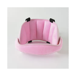 Baby Kids Adjustable Safety Car Seat pillow Head Support Fixed Soft Sleeping - Pink