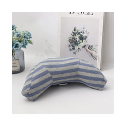 Car Seat Headrest Sleeping Head Support Children Nap Shoulder Belt Pad - blue